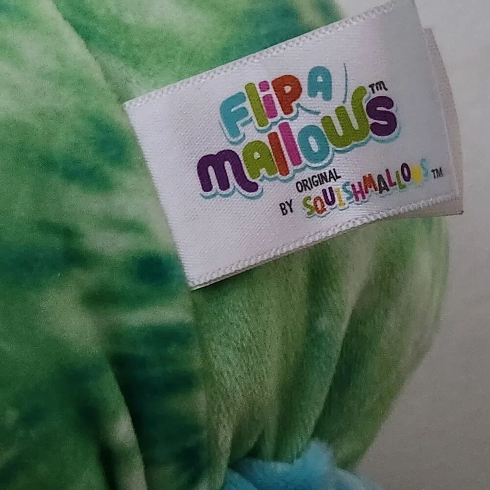 Squishmallows Flip A Mallows Shantira &‎ Rocio Dinosaur Reversible